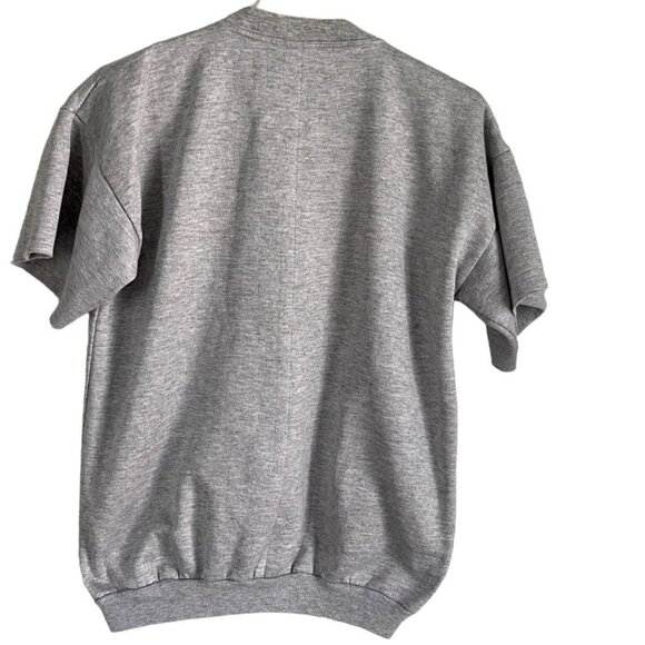 F&P Cotton Short Sleeve Sweatshirt Top Italy Le Gondole Size Large - Picture 6 of 10